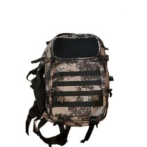 Generic Gray Black Tactical Backpack 36L